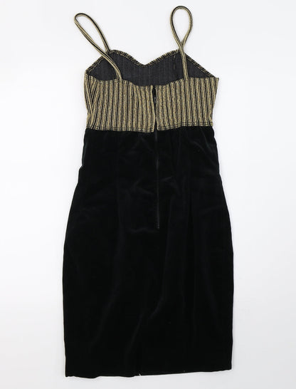 Preworn Womens Gold   A-Line  Size 8