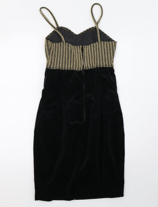 Preworn Womens Gold   A-Line  Size 8