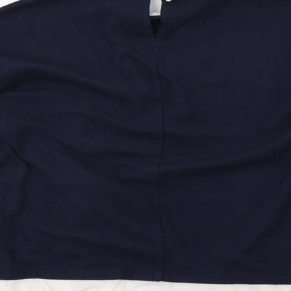 Womens UK Size 14 Marks and Spencer Blue Basic Blouse