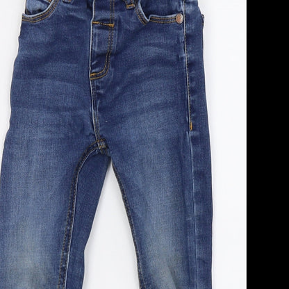 NEXT Girls Blue  Denim Skinny Jeans Size 2 Years