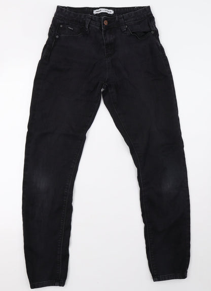 paper & stitch Womens Black  Denim Skinny Jeans Size 10 L30 in
