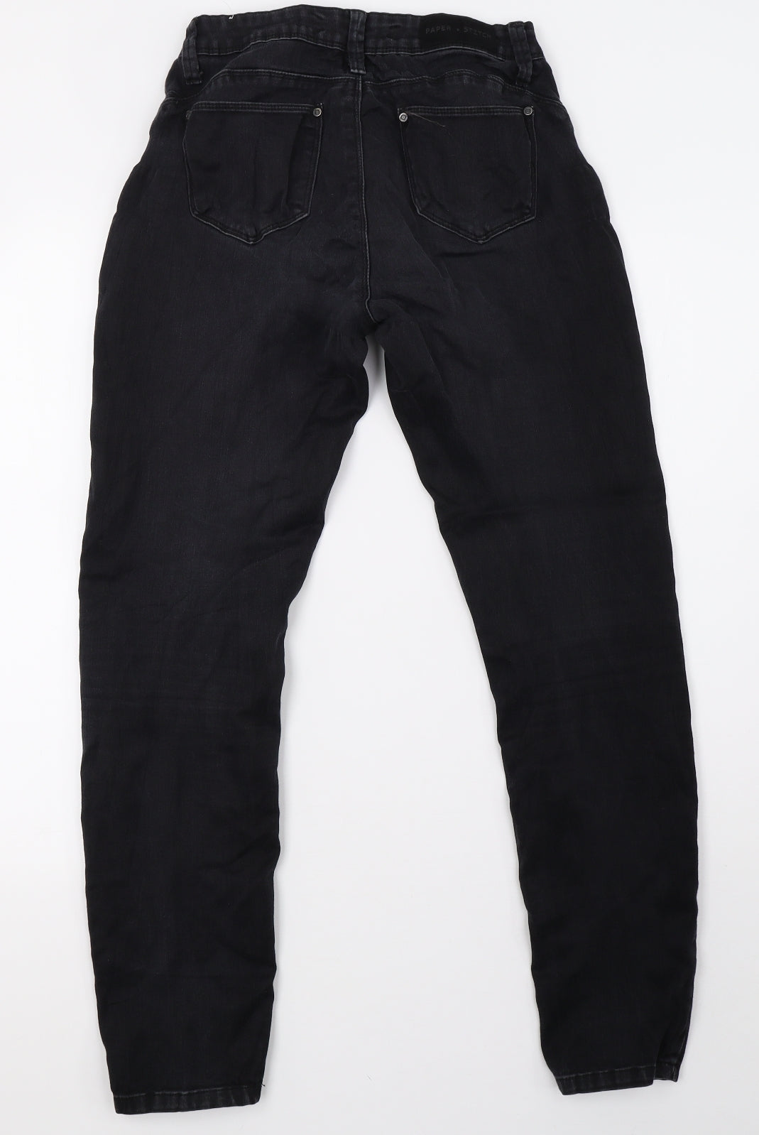 paper & stitch Womens Black  Denim Skinny Jeans Size 10 L30 in