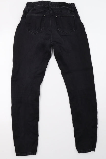 paper & stitch Womens Black  Denim Skinny Jeans Size 10 L30 in
