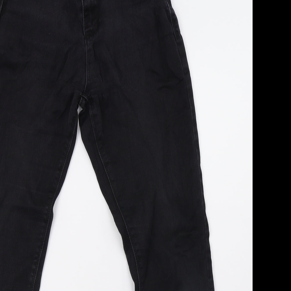 paper & stitch Womens Black  Denim Skinny Jeans Size 10 L30 in