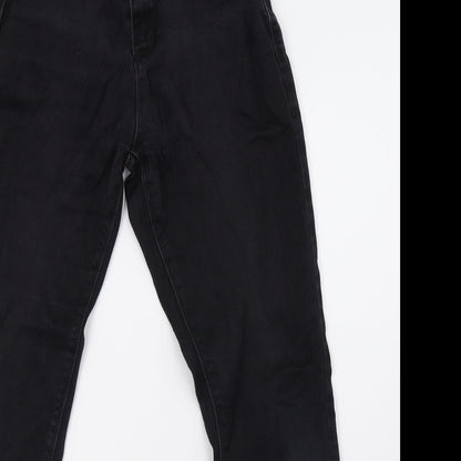 paper & stitch Womens Black  Denim Skinny Jeans Size 10 L30 in