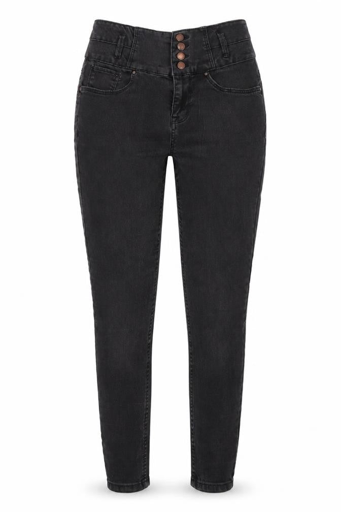 Womens UK Size 10 New Look Regular Fit Skinny Black Jeans