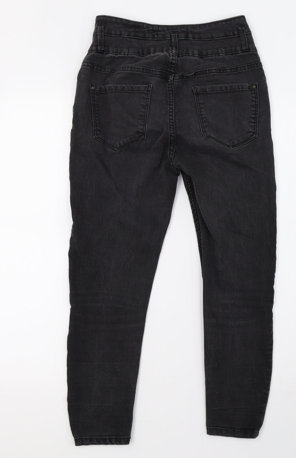 New Look Womens Black  Denim Skinny Jeans Size 10 L24 in