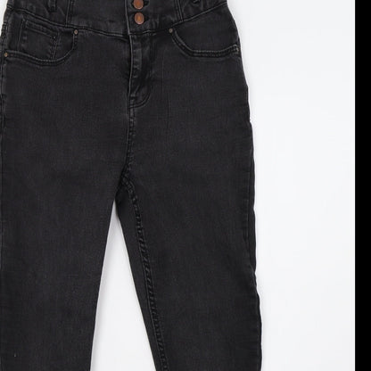 New Look Womens Black  Denim Skinny Jeans Size 10 L24 in