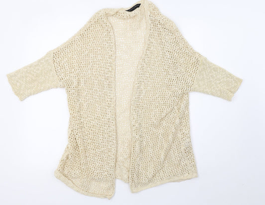 Womens UK Size S Dorothy Perkins White Cardigan Jumper