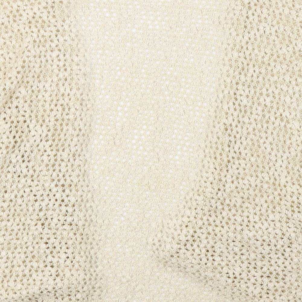Womens UK Size S Dorothy Perkins White Cardigan Jumper
