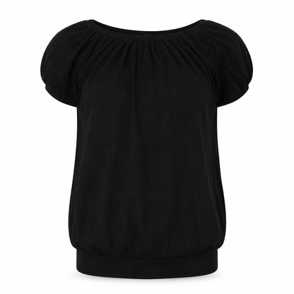 J&W Womens Black  Knit Pullover Jumper Size M