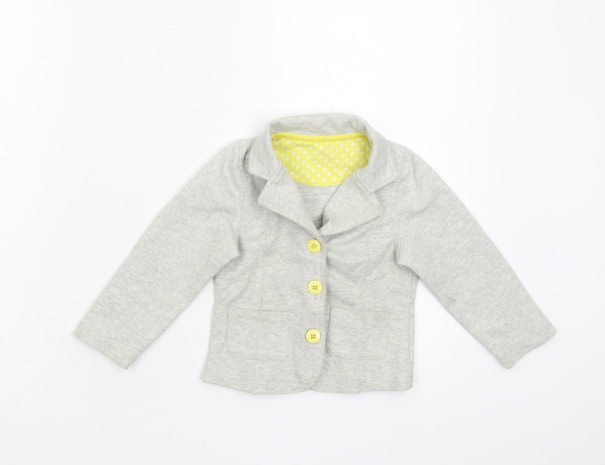 Mothercare Boys Grey   Jacket Blazer Size 2-3 Years