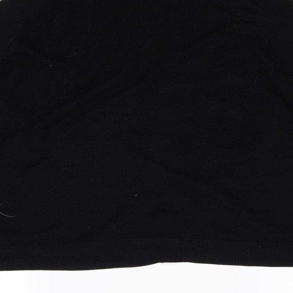 Womens UK Size 10 New Look Black Cardigan Jumper