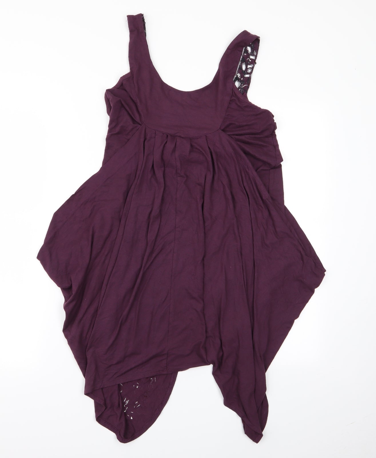 Uttman London Womens Purple   Fit & Flare    - Tulip Dress