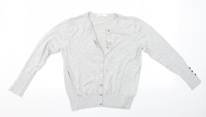 Primak Womens Grey   Cardigan Jumper Size 12  - Primark