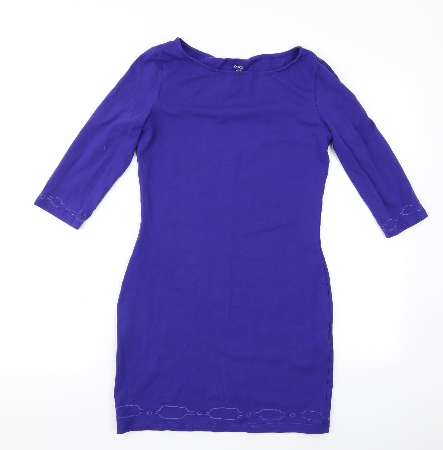 Oodji Womens Purple   Bodycon  Size S  - Oodj Dress