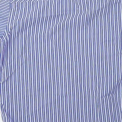 Mens UK Size 15.5 NEXT Blue  Button-Up Long Sleeve Casual Shirt