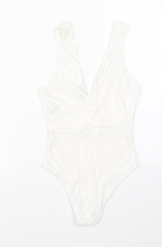 Topshop Womens White   Romper One-Piece Size 6