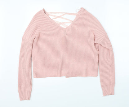 Womens UK Size 6 Dorothy Perkins Pink Pullover Jumper