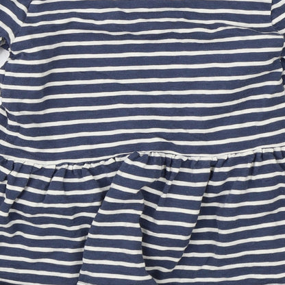 NEXT Girls Blue Striped  Tutu Dress  Size 2-3 Years