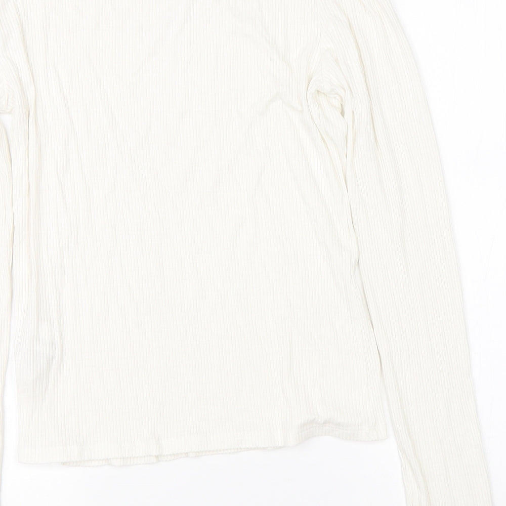 FOREVER 21 Womens White   Pullover Jumper Size XL