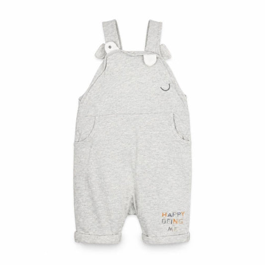 Mothercare Baby Grey   Dungaree One-Piece Size 3-6 Months