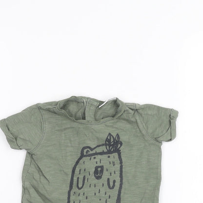 NEXT Baby Green   Basic T-Shirt Size 3-6 Months