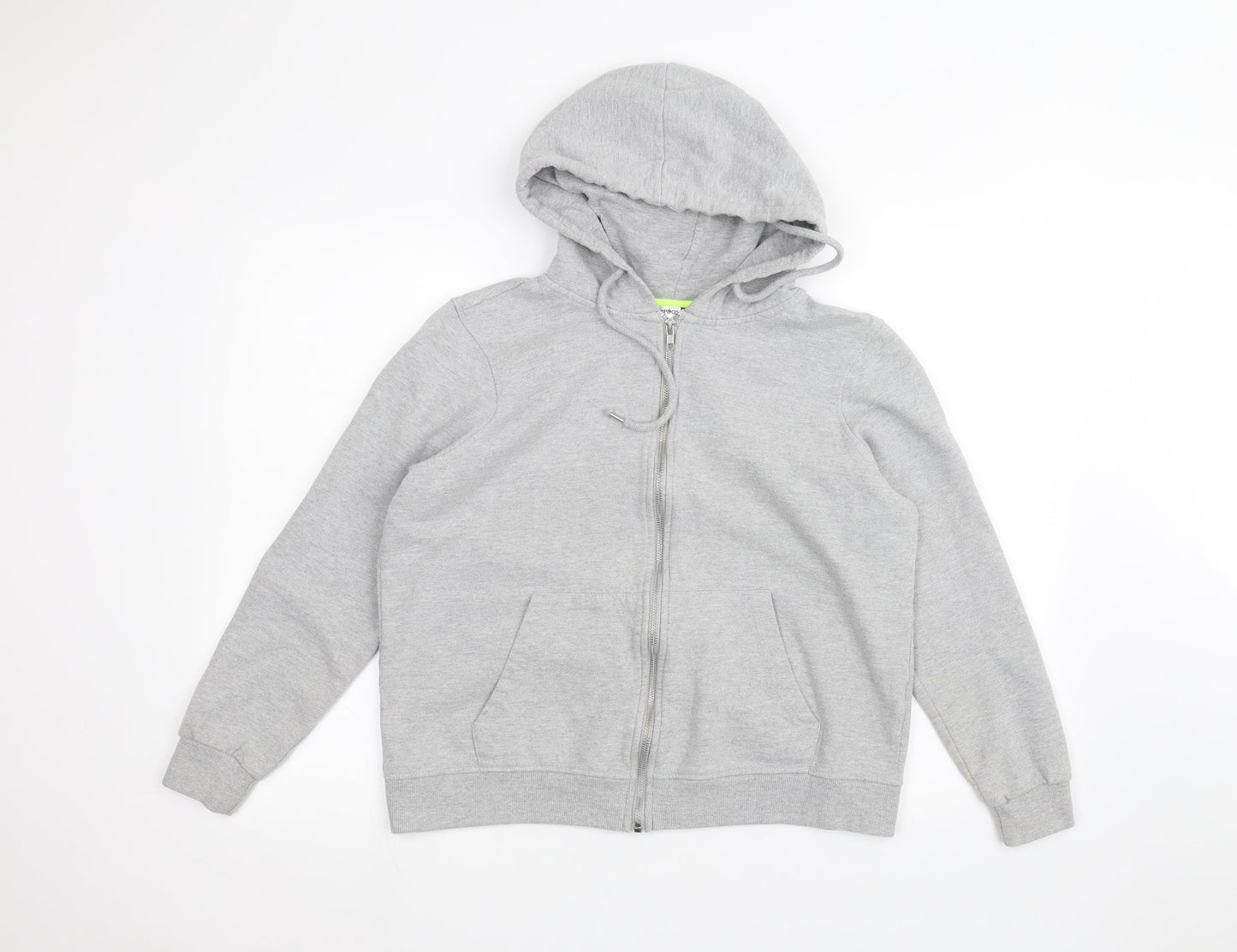 Mens UK Size  PEP&CO Grey Full Zip Hoodie