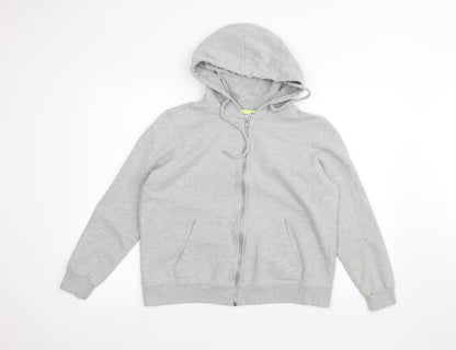 Mens UK Size  PEP&CO Grey Full Zip Hoodie