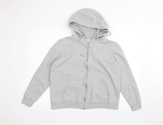 Mens UK Size  PEP&CO Grey Full Zip Hoodie