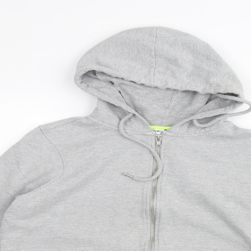 Mens UK Size  PEP&CO Grey Full Zip Hoodie