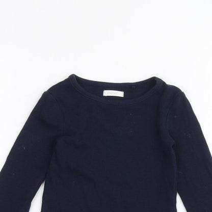 NEXT Girls Blue   Basic T-Shirt Size 3 Years