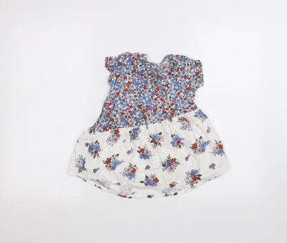 Mini Club Baby White Floral  A-Line  Size 18-24 Months