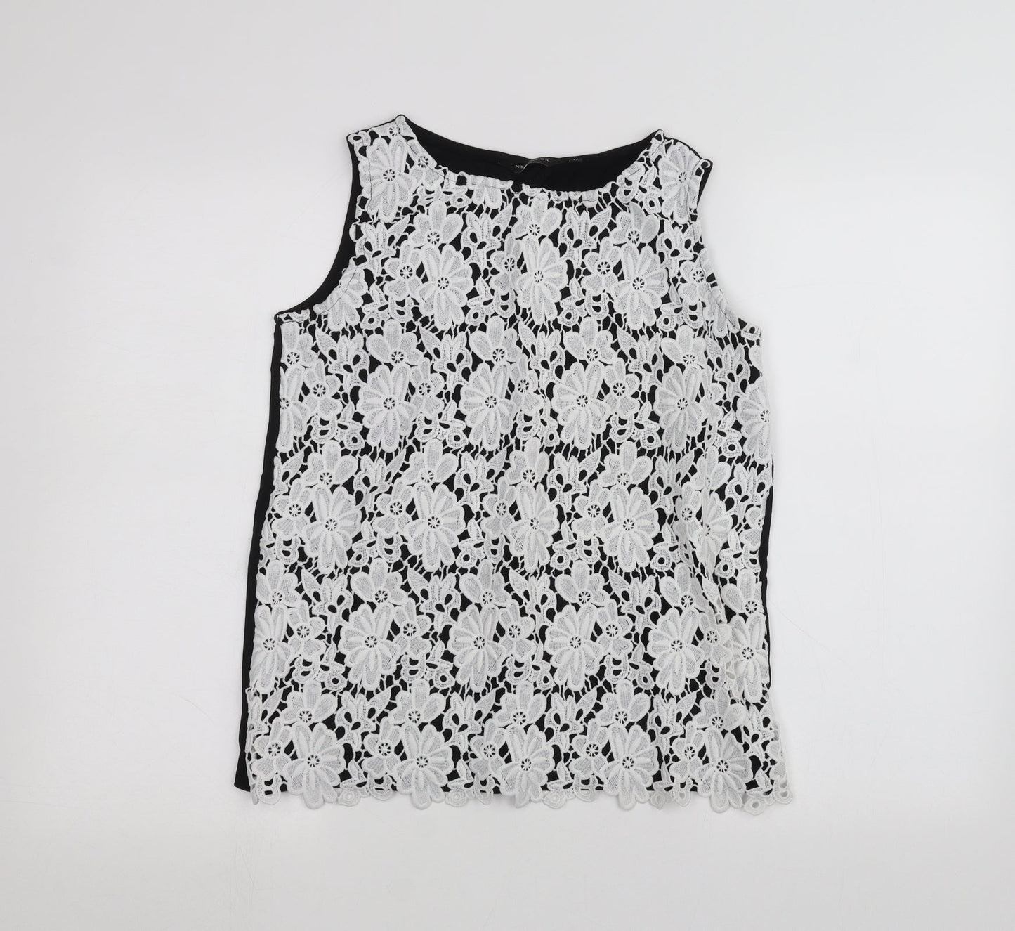 New Look Womens Black   Basic T-Shirt Size 12
