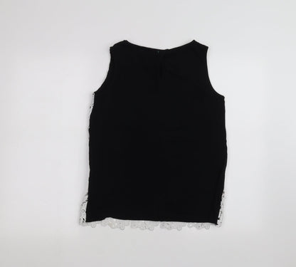 New Look Womens Black   Basic T-Shirt Size 12