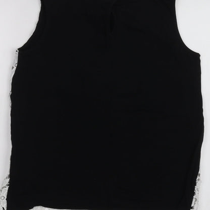 New Look Womens Black   Basic T-Shirt Size 12