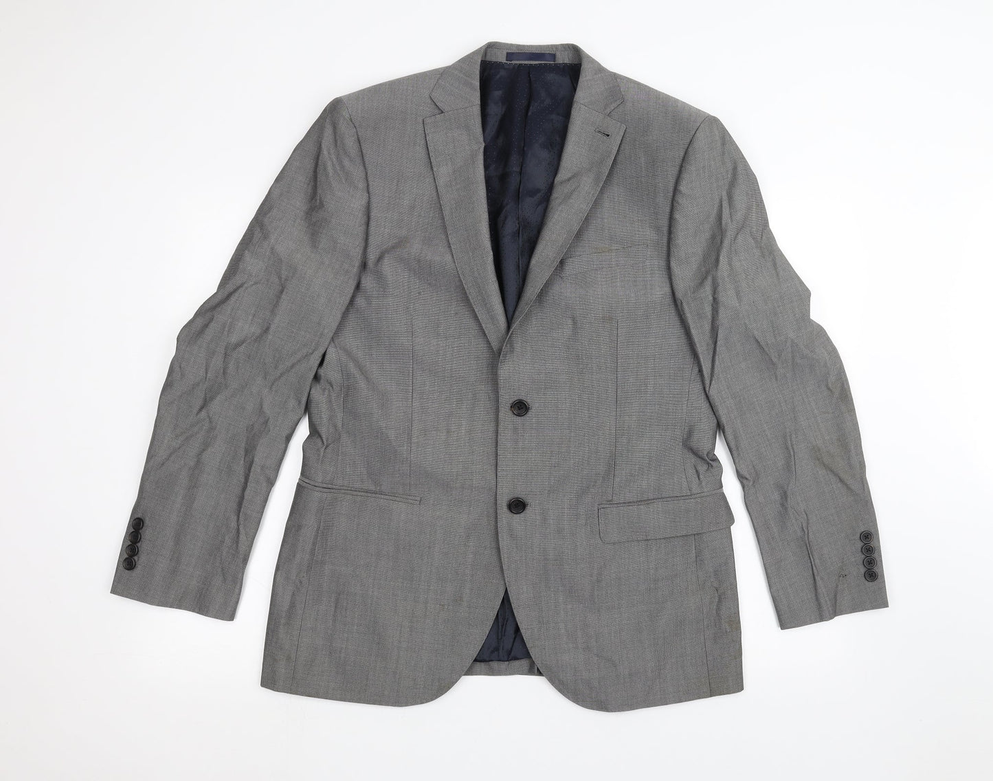Mens UK Size 40 NEXT Regular Grey Suit Jacket