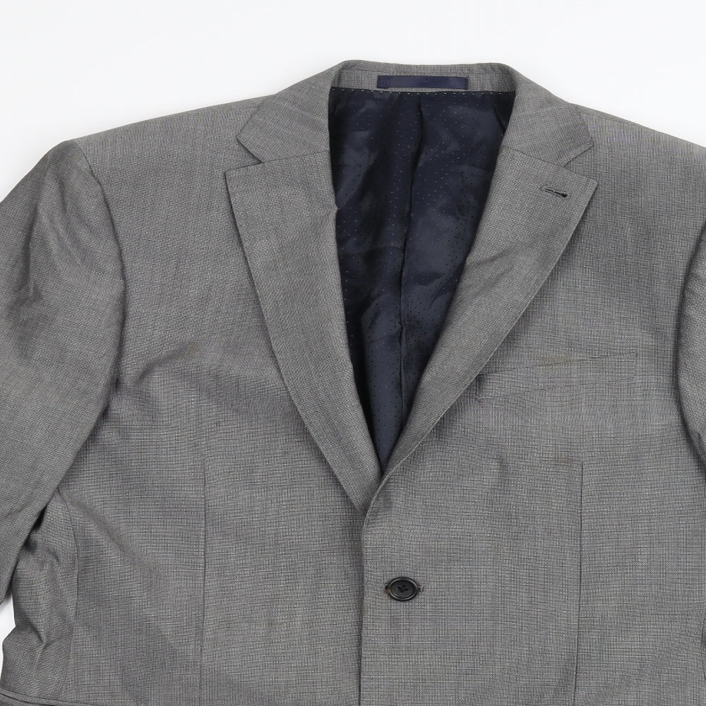 Mens UK Size 40 NEXT Regular Grey Suit Jacket