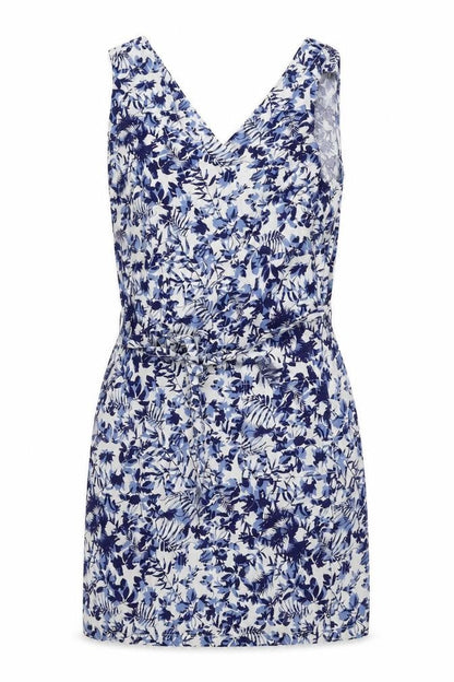 Papaya Womens White Floral  A-Line  Size 10