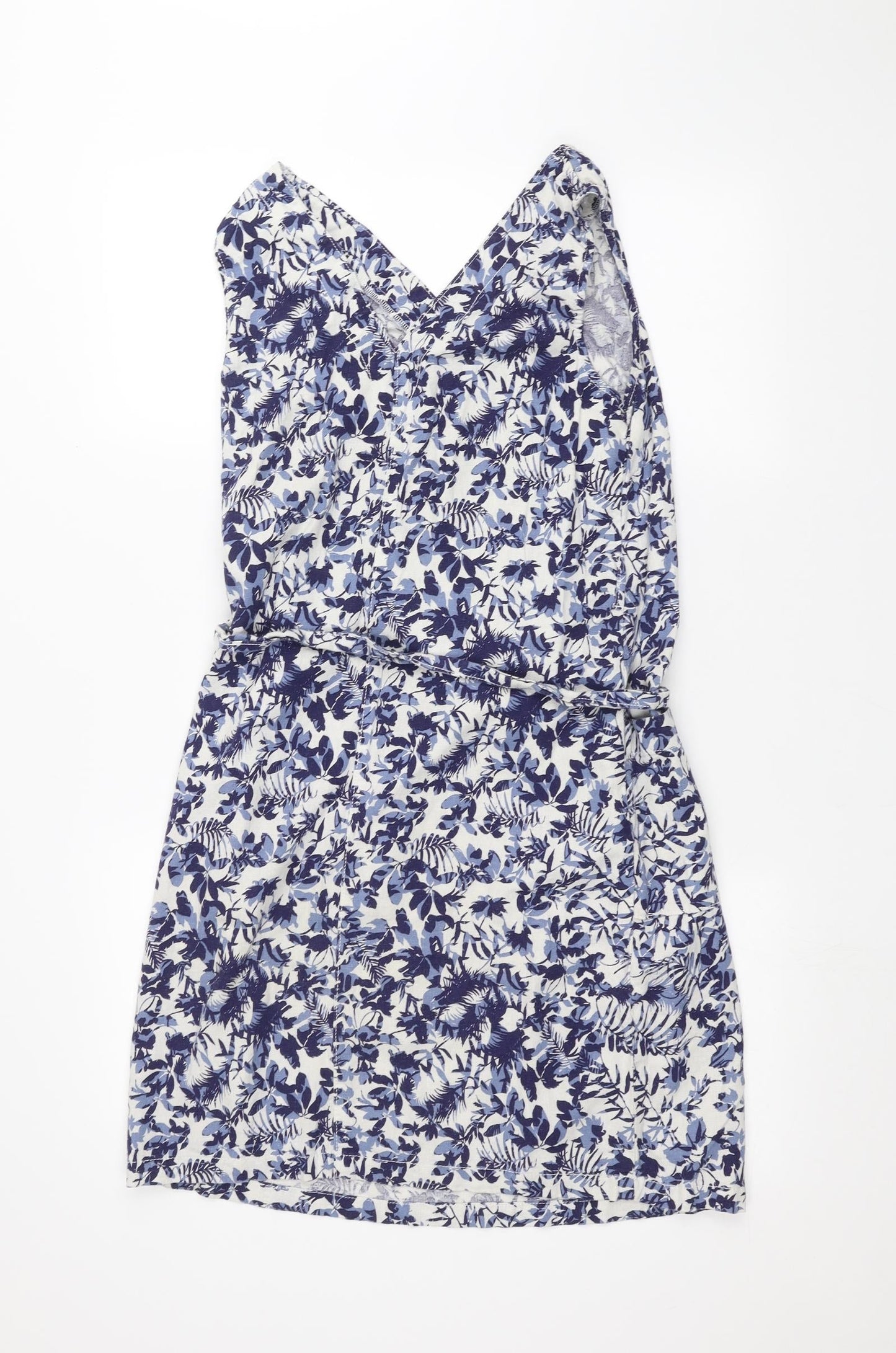 Papaya Womens White Floral  A-Line  Size 10