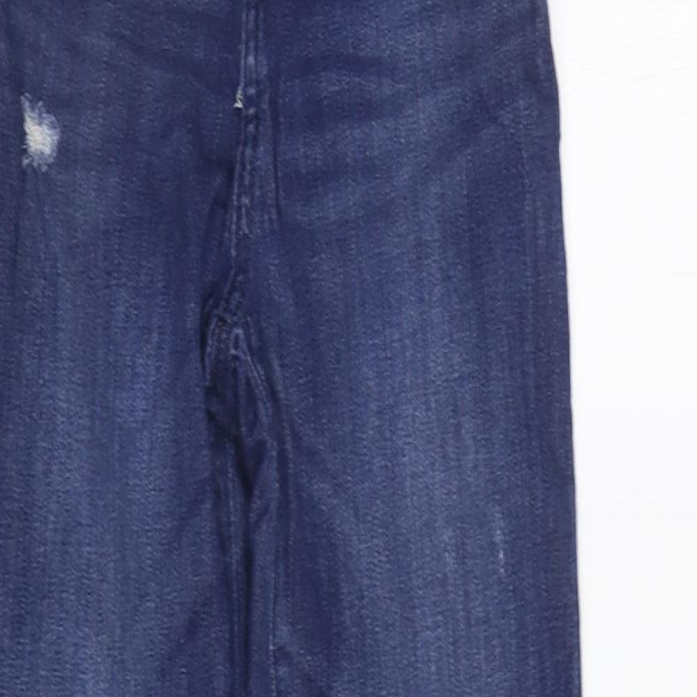 Womens UK Size 4 TALLY WEiJL Regular Fit Skinny Blue Jeans