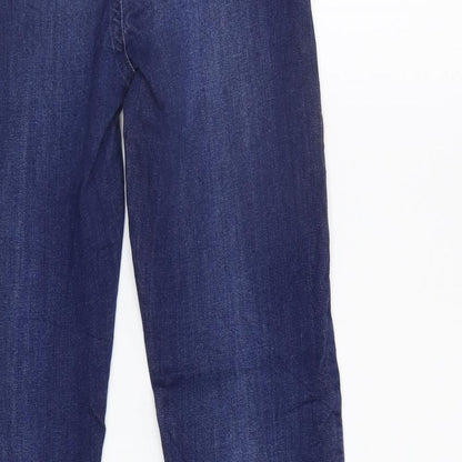 Womens UK Size 4 TALLY WEiJL Regular Fit Skinny Blue Jeans