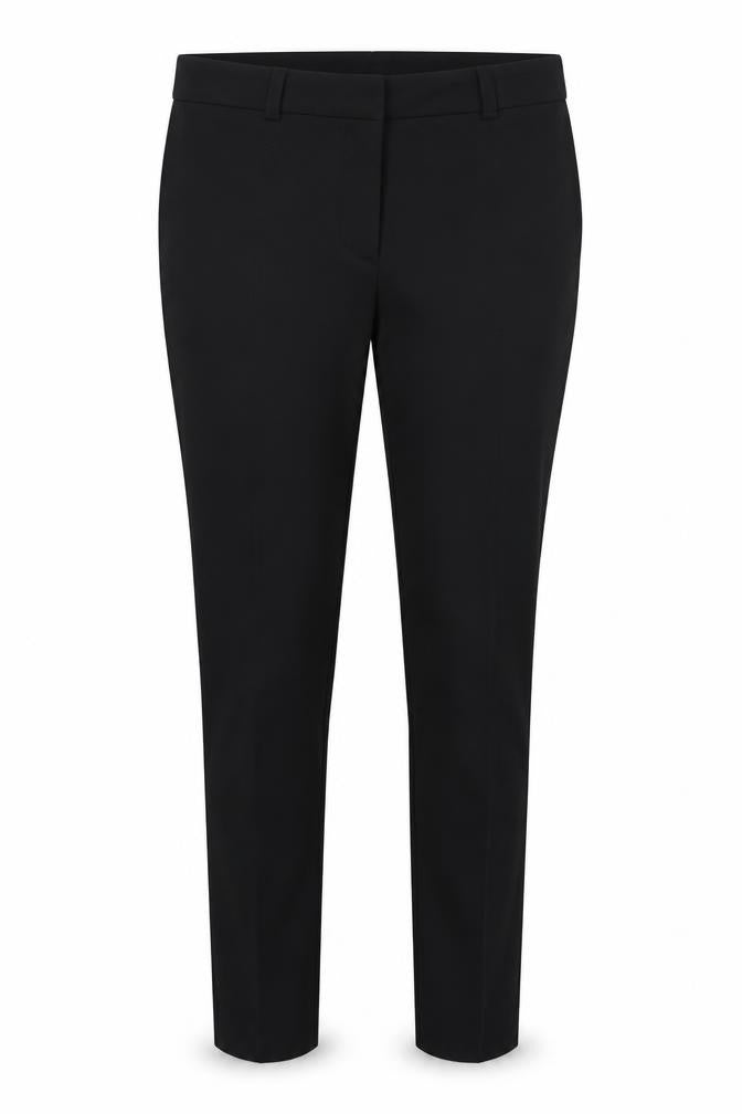 Womens UK Size 10 New Look Regular Fit Dress Pants Black Trousers