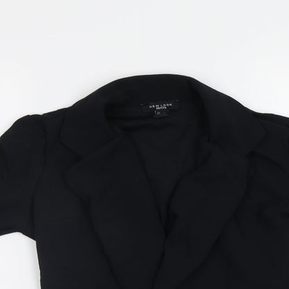 New Look Womens Black   Jacket Blazer Size 6