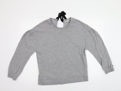 F&F Womens Grey   Pullover Sweatshirt Size 8