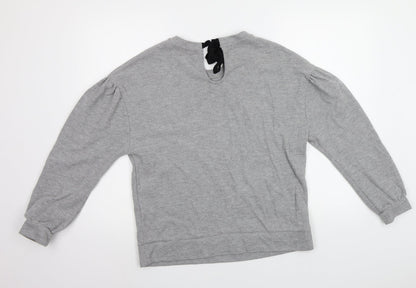 F&F Womens Grey   Pullover Sweatshirt Size 8