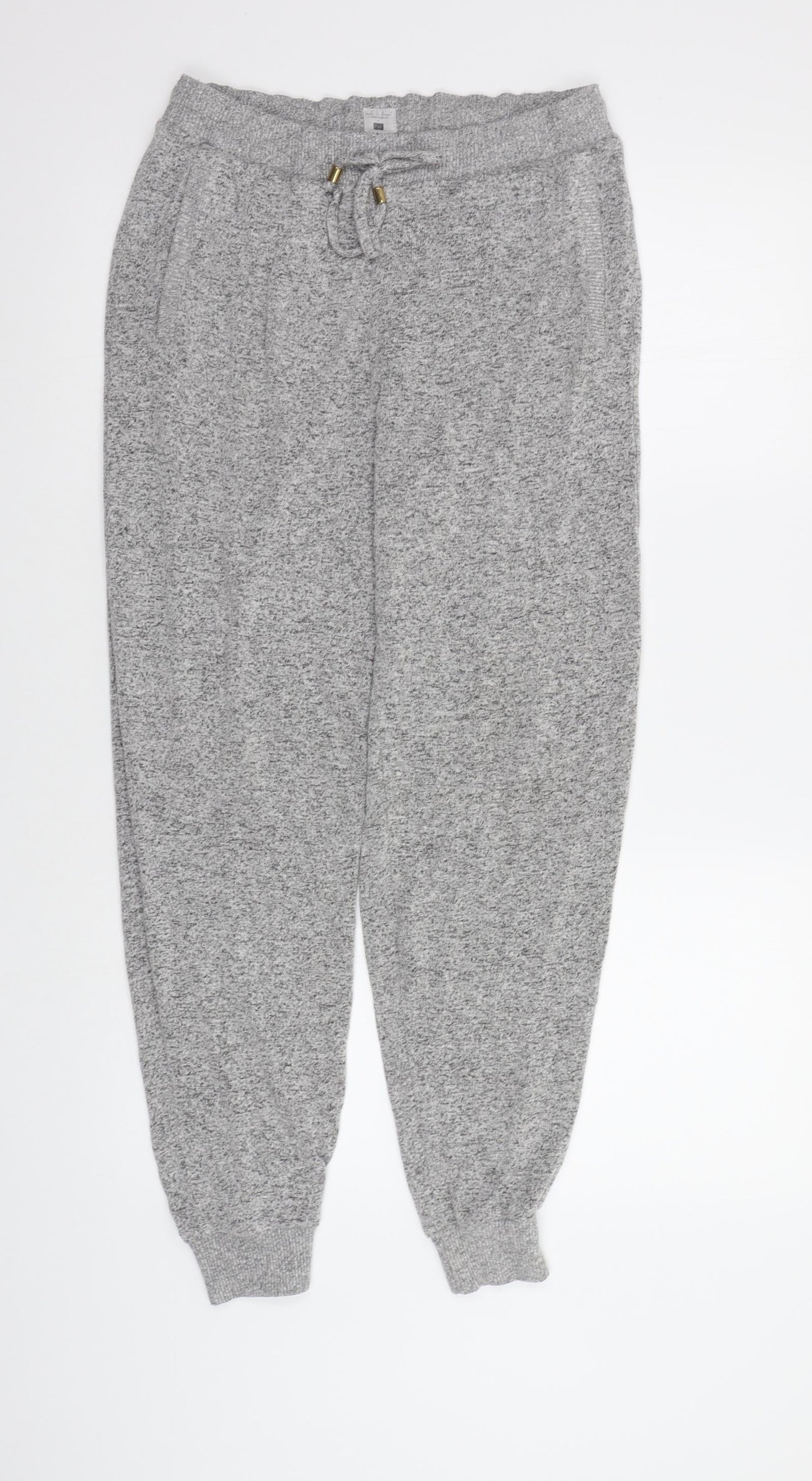 Womens UK Size 8 F&F Regular Fit Jogger Grey Trousers