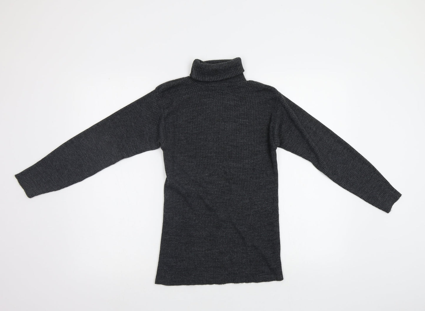 Womens UK Size S Preworn Grey Pullover Jumper