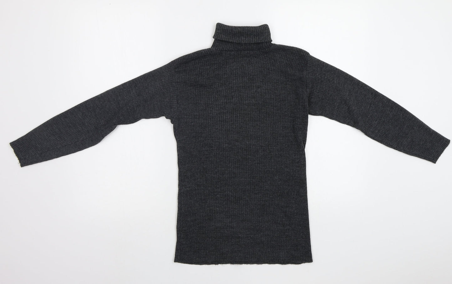 Womens UK Size S Preworn Grey Pullover Jumper