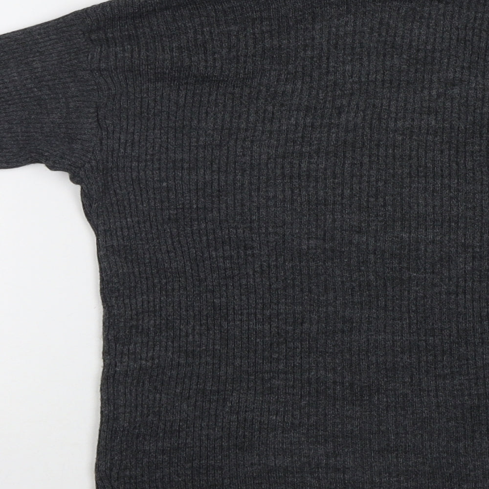 Womens UK Size S Preworn Grey Pullover Jumper